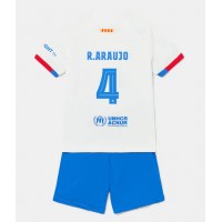 Barcelona Ronald Araujo #4 Replica Away Minikit 2023-24 Short Sleeve (+ pants)
